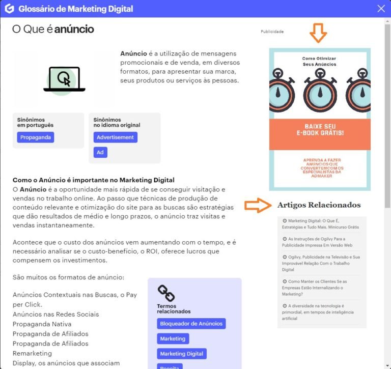 Glossario De Marketing Digital 3 · Marketing Digital